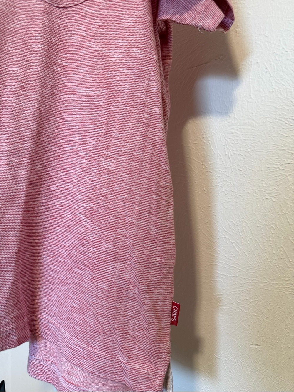 Chaps Men’s Nantucket Red  Club Polo Shirt - Picture 3 of 6